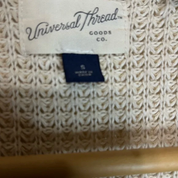 Universal Thread Women's Light Beige Cardigan - Picture 3 of 6